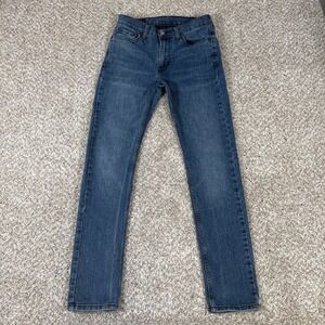 Levis 510 Jeans Mens 30x32 Blue Skinny Dark Wash Stretch Denim Red Tab\